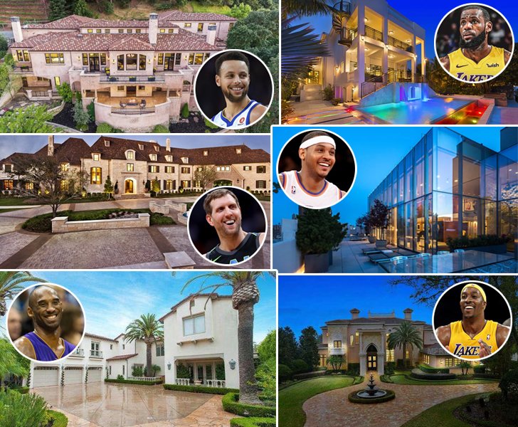 Incredible NBA Players' Houses Let's Take A Look Inside! GoldenGlimpse